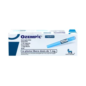 Ozempic 1.34 mg/ mL | Semaglutida | Solución inyectable | Laboratorio Novo nordisk